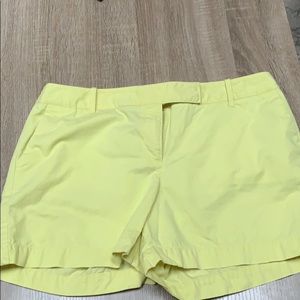 Loft yellow shorts